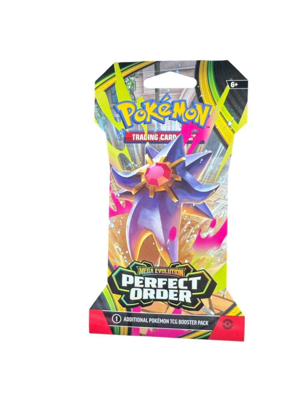 Pokémon Mega Evolution Perfect Order Trading Card Booster Pack One Size